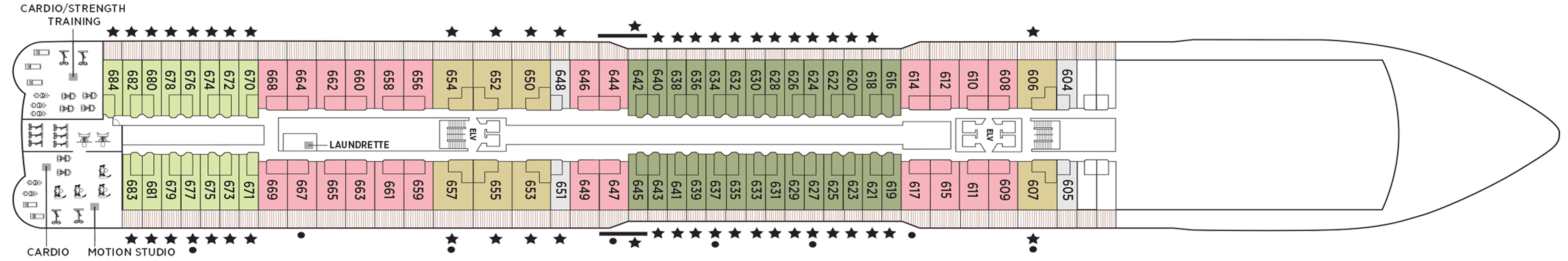 Regent Seven Seas Cruises Seven Seas Splendor Deck 6.png